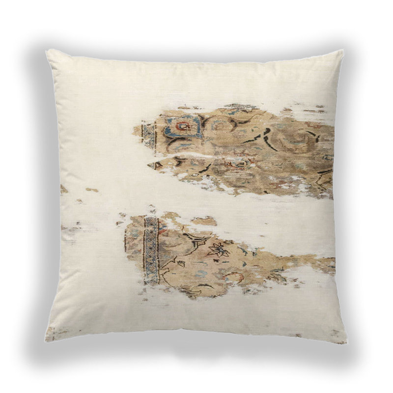 Coussin Abstract, Microsuède