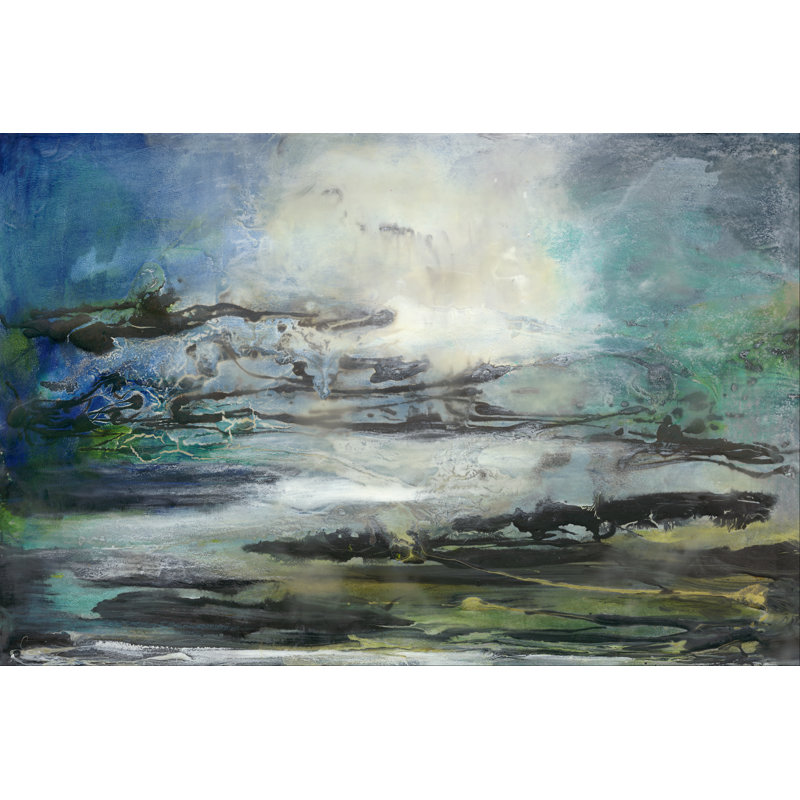 Content - Painting, 81 cm H x 122 cm W, Wrapped Canvas