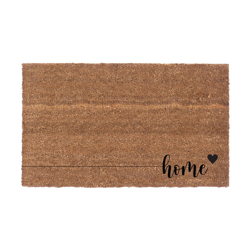 Tapis d'entrée antidérapant Estra Home Heart, L 18 po x L 30 po