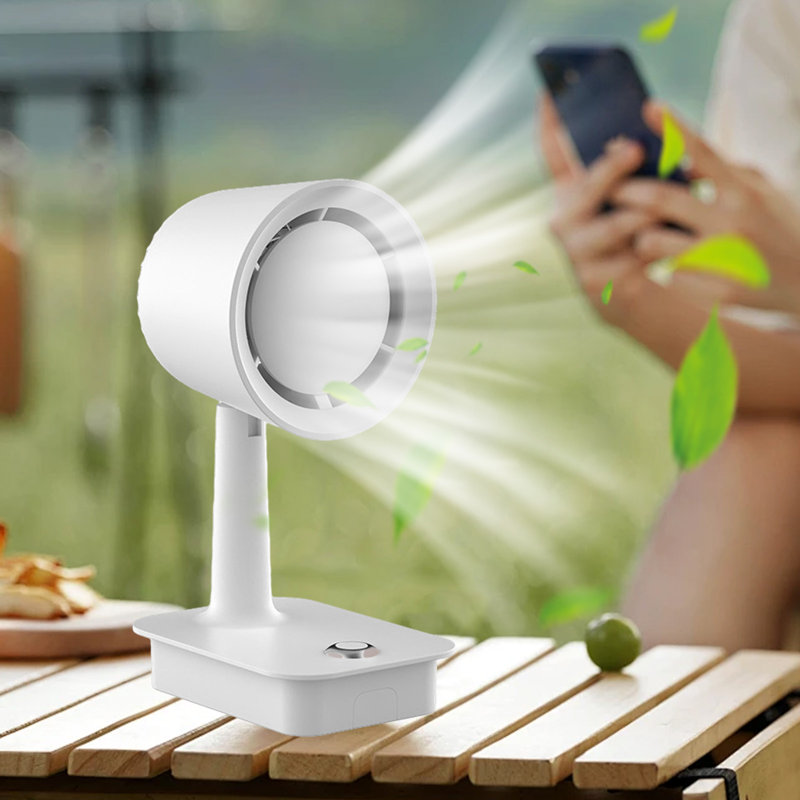 Ventilateur de bureau kbndieu, White