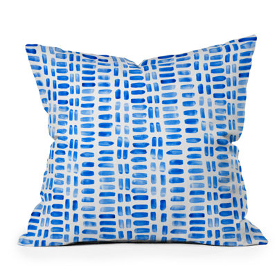 Housse et insert de coussin décoratif en polyester pour l'intérieur et l'extérieur