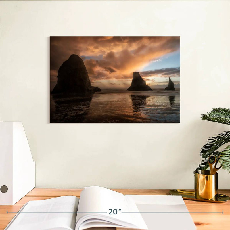Gillard Falling Sunsets, 8" H x 12" W