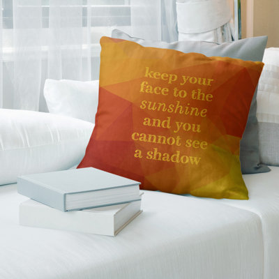 Coussin de citation inspiration de l’optimiseur