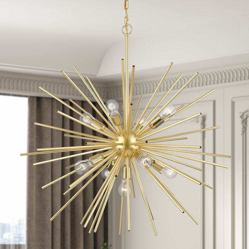 Lustre suspendu Javin Ophir, Or doux / laiton poli