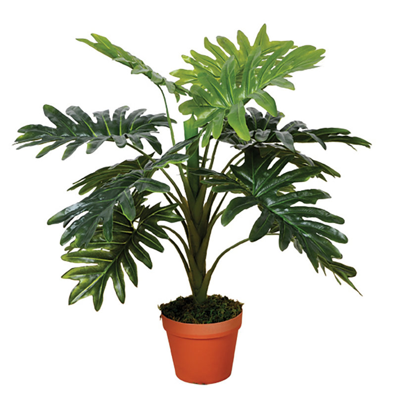 70cm Faux Philodendron Plant in Pot
