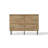 Casper 47.2'' W Mid-Century Modern Wave 6-Drawer Dresser