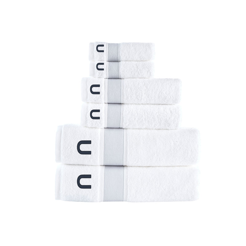 Dieter 6 pcs Towel Set, Silver, U