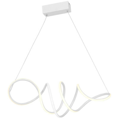 Breahnna 1 - Light LED Geometric Pendant