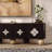 Wind light luxury solid wood TV cabinet-107127057