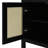 Sideboard with Adjustable Shelves & Push-to-Open Doors, Wood Frame Buffet Cabinet-1062610791