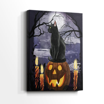 Midnight Magic II -Canvas Print Only - NOT FRAMED