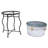Large Beverage Tub with Stand - 21” Galvanized Ice Bucket with Wooden Handles and Built-In Bottle Opener - Drink Tub for Indoor or Outdoor Entertaining, Parties, and Events