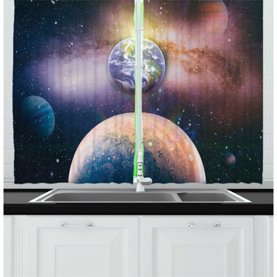 Pointed Kitchen Curtain