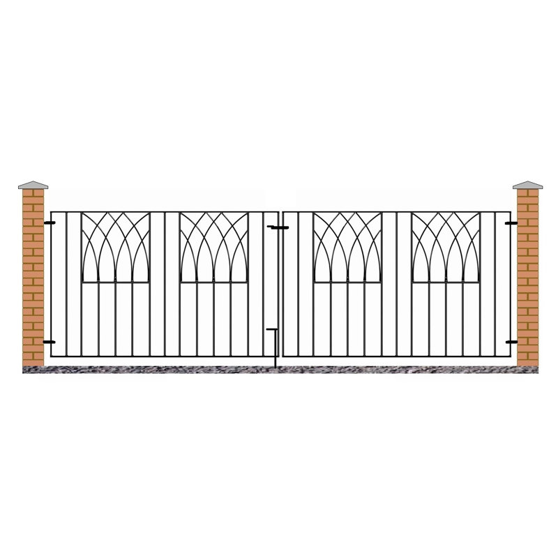 Guero 81 cm H Gate Fencing, 275cm W X 81cm H