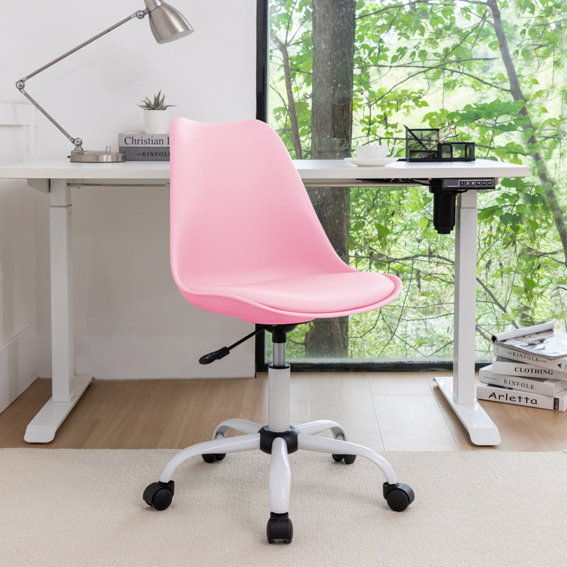 Chaise de bureau Beppina, Rose