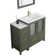 42" Single Bathroom Vanity with Top with Mirror