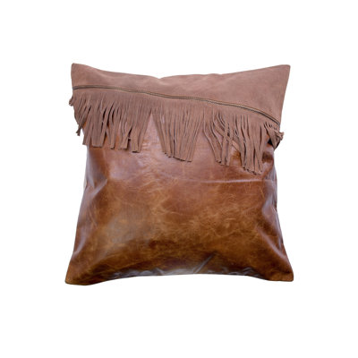 Coussin en cuir Morford