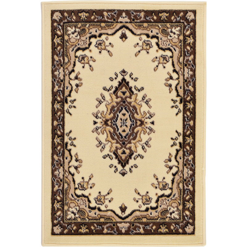 Balthrop Floral Indoor Rug, Rectangle 2'2" x 3'1"