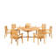 Hari Outdoor Teak Dining Set-1822945286-1875635636
