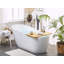 Borland 1700mm x 780mm Freestanding Soaking Acrylic Bathtub with Tap-1683138649