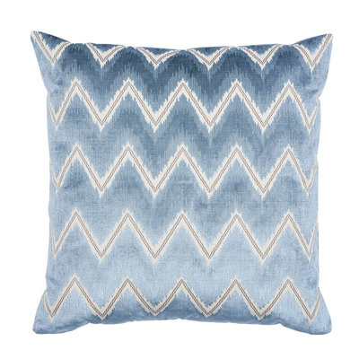 Chevron Velvet Pillow