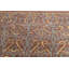 Tapis brun/bleu en laine rouille Dimattia