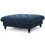 Kd - Bleu marine avec un tissu lisse au design simple