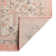 Tapis oriental rose poudre Exann