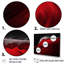 Minimalisme noir, vague rouge, paysage I - impressions murales nautiques et de plage-95876817-95876814