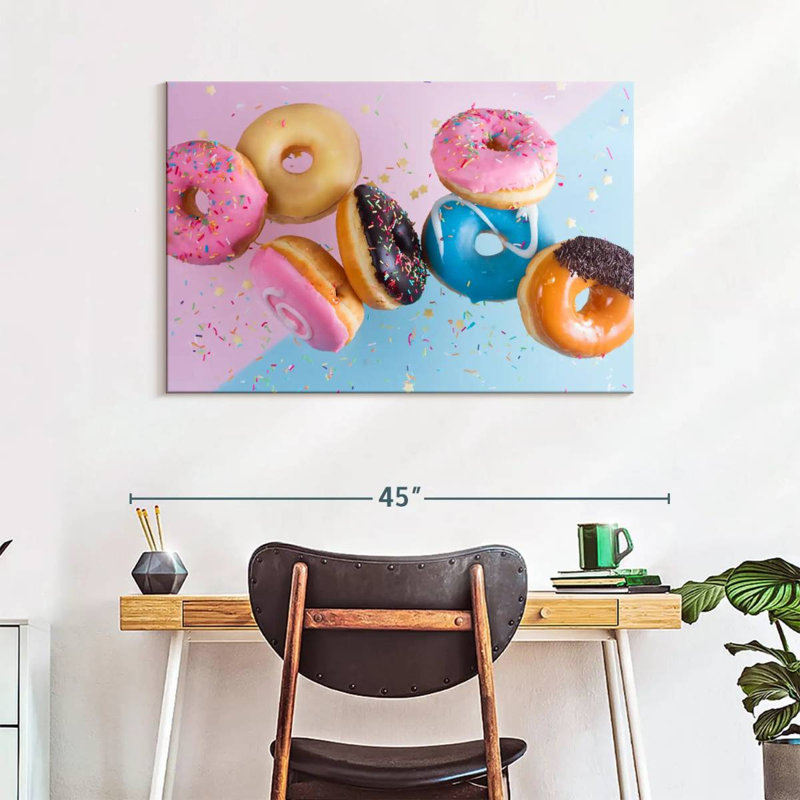 Yarlin Donut Party, H 26 po x l 39 po