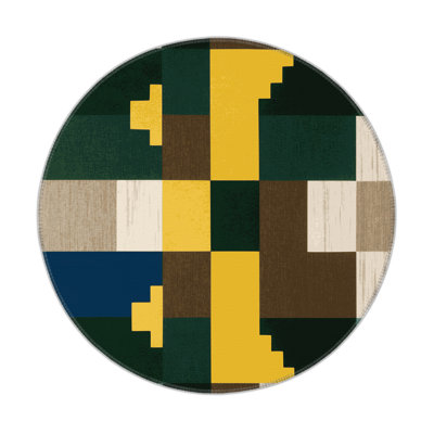 Angular Earth Indoor And Outdoor Area Rug