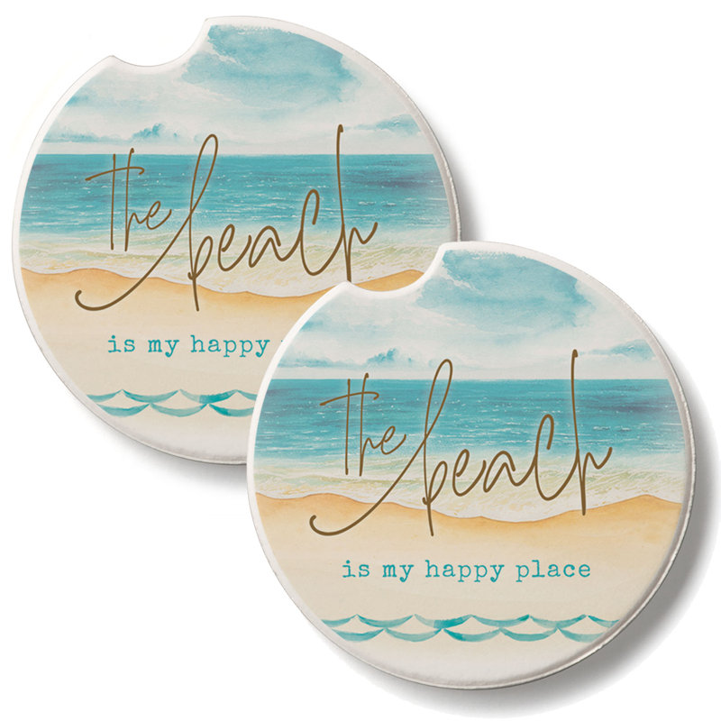 Ensemble de 2 sous-verres My Happy Place