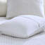 Courtepointe 3 pièces blanche double / grand - réversible avec rembourrage en coton, microfibre douce, améliore l'hygiène de la literie pour une chambre à coucher impeccable