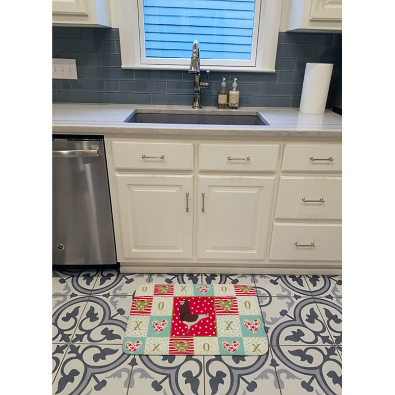 Tapis de cuisine Love, Pigeon capucin Oryana