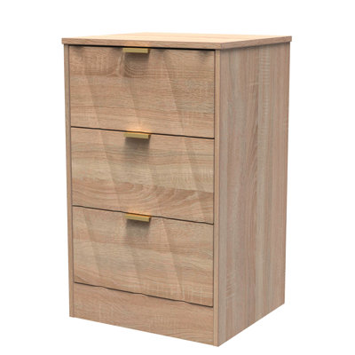 Las Vegas 45cm W Manufactured Wood Bedside Table