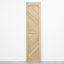Solid Oak Barn Door Unfinished-112953933