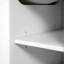 Base de meuble-lavabo de salle de bain seulement, structure en bois massif, armoire de rangement de salle de bain avec portes