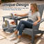 Ensemble de chaises pliantes pour 2 personnes Adirondack avec table d'appoint-1485759519