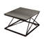 Ensemble de table basse 3 pièces en métal gris-2034968635