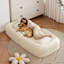 Lit pour chien humain pour adultes, canapé-lit rembourré pliable avec 5 positions réglables-225356703