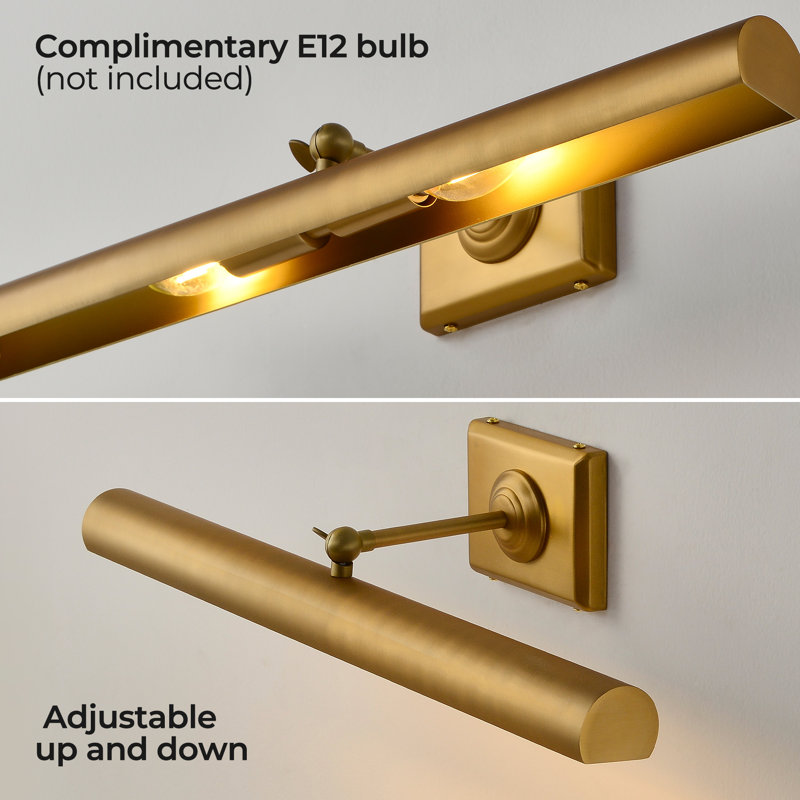 24"mendee Dimmable Wall Mounted Picture Light, 24" Wide