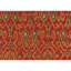 Flatweave Wool Ikat Area Rug