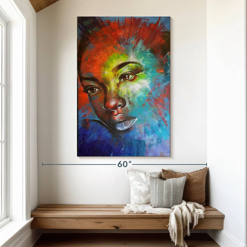 Leisha Sindiswa Saved, 51" H x 34" W