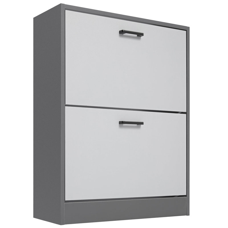 16 Pair Shoe Storage Cabinet