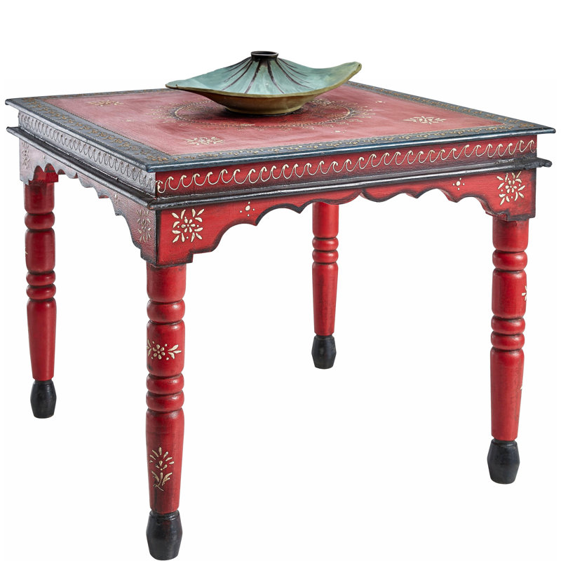 Dessa Solid Wood End Table