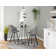 Tenessa Swivel Upholstered Counter Stool