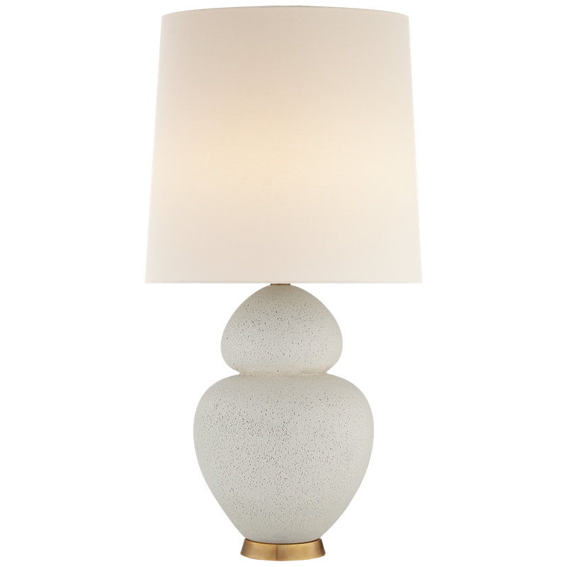 AERIN Michelena Table Lamp, Chalk White