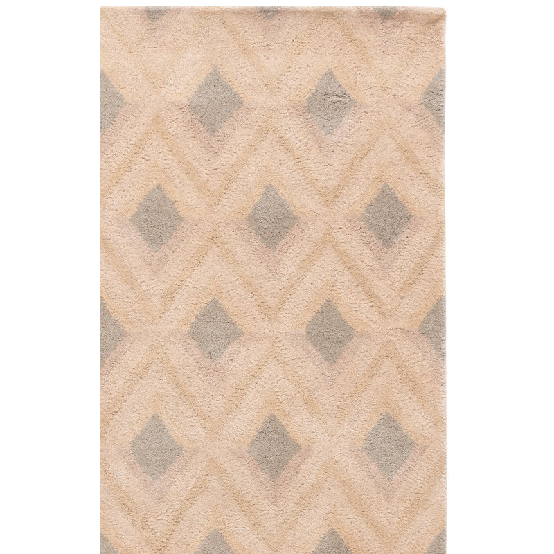 Isaac Mizrahi Hand Tufted Wool Geometric Rug, Rectangle 8' x 10'