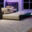 Wood Daybed With Trundle,Desk,LED Light And USB-881347375-881347373