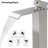 Single-handle Bathroom Faucet with Drain Assembly